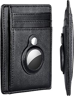 Porte-cartes et support ertage avec poche intégrée, portefeuille pour cartes de crédit airtag, portefeuille pour cartes airtag, portefeuille de poche pour femmes et hommes, noir. DIAYTAR COTE D'IVOIRE a révolutionné le paysage du commerce électronique en Côte d'Ivoire en proposant une boutique en ligne avec plus de 300 000 références, répondant à tous les besoins des consommateurs. De l'électroménager aux produits de beauté, en passant par les accessoires pour la maison, DIAYTAR COTE D'IVOIRE présente une offre exhaustive qui répond aux attentes les plus diverses.