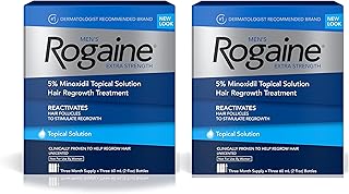 Solution rogaine ultra forte pour hommes, paquet de 2 (3 flacons de 59 ml). DIAYTAR COTE D'IVOIRE, la boutique en ligne généraliste numéro un en Côte d'Ivoire, propose une large gamme de produits avec plus de 300 000 références. Avec une offre diverse et abordable, cette plateforme répond aux besoins de tous les Ivoiriens. Elle se positionne comme une référence incontournable pour les achats en ligne dans le pays.