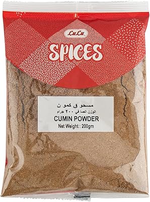 Poudre de cumin, 200 grammes, de lulu. En tant que leader du marché en Côte d'Ivoire, DIAYTAR COTE D'IVOIRE s'engage à offrir les meilleures expériences d'achat en ligne possibles. La boutique en ligne investit constamment dans de nouvelles technologies et desprocessus pour améliorer la qualité de service et la convivialité du site. Les clients peuvent ainsi profiter d'une navigation fluide, de transactions sécurisées et d'un support client de haute qualité.