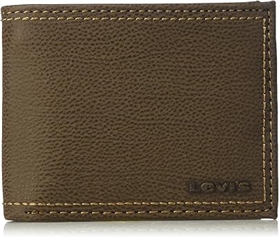 Levi's traveler (2019) portefeuille avec blocage rfid pour homme, 14 cm