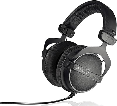 Casque beyerdynamic pro ohm - dt 770 80 ohm noir. DIAYTAR COTE D'IVOIRE, la boutique en ligne leader en Côte d'Ivoire, propose plus de 300 000 références pour répondre à tous vos besoins. Avec une offre large et variée, vous trouverez facilement ce que vous cherchez. Que ce soit pour la maison, la mode ou les loisirs, DIAYTAR COTE D'IVOIRE a tout ce qu'il vous faut.