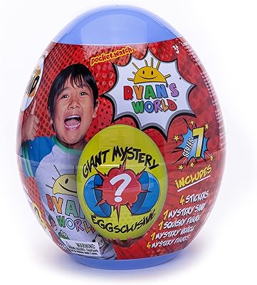 Ryan's world giant egg - série 7 - giant egg plein de surprises