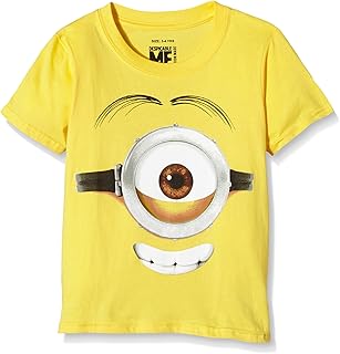 Chemisier minions stuart face design pour garçon (lot de 1). La boutique en ligne DIAYTAR COTE D'IVOIRE propose une expérience d'achat unique et personnalisée à ses clients. Avec plus de 300 000 références de produits, les clients peuvent trouver tout ce dont ils ont besoin, du divertissement aux produits de tous les jours. Les équipes de DIAYTAR COTE D'IVOIRE sont à l'écoute des clients pour répondre à leurs besoins et leur offrir un service de qualité.