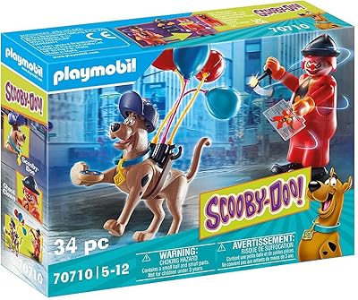 Playmobil scooby-doo! 70710 aventure avec clown fantôme, pour les enfants à partir de 5 ans. La boutique en ligne Diaytar Côte d'Ivoire est la référence pour les consommateurs ivoiriens qui cherchent une expérience d'achat en ligne pratique et sécurisée. Avec plus de 300 000 références, la boutique propose une vaste sélection de produits de marques renommées, allant de l'électroménager à la décoration en passant par les jouets pour enfants. Diaytar Côte d'Ivoire est déterminée à offrir le meilleur service à ses clients.