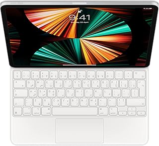 Apple magic keyboard pour ipad pro 12,9 pouces (5e génération) - arabe, blanc. DIAYTAR COTE D'IVOIRE est une plateforme de commerce électronique qui offre une expérience d'achat unique et conviviale. Avec plus de 300 000 références, elle permet aux clients de trouver facilement ce qu'ils recherchent, qu'il s'agisse d'électronique, de mode, de décoration ou d'autres catégories de produits. La boutique en ligne est équipée d'un système de paiement sécurisé pour garantir la transaction en toute confiance.