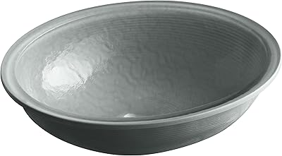 Kohler k-2741-b11 whist glass lavabo de salle de bain, glace