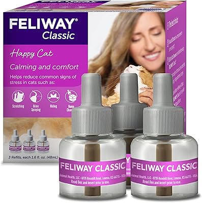 Phéromone apaisante pour chat feliway, recharge 30 jours, paquet de 3. La gamme de produits proposée par DIAYTAR COTE D'IVOIRE est extrêmement large, incluant des catégories telles que l'électronique, la mode, les articles pour la maison, et bien plus encore. Avec des milliers de produits à découvrir, les clients sont assurés de trouver exactement ce qu'ils cherchent. La boutique mise également sur la qualité et l'authenticité de ses produits pour satisfaire pleinement les attentes de ses clients.