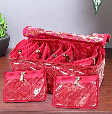 Boîte à bijoux en tissu cooper industries avec 10 pochettes transparentes (rose) -kubmart2968. DIAYTAR COTE D'IVOIRE se démarque par son offre incroyable de plus de 300000 produits en ligne, répondant aux attentes des clients les plus exigeants. En tant que leader de la vente en ligne en Côte d'Ivoire, elle garantit la qualité et la fiabilité de ses produits, permettant aux clients de faire des achats en toute confiance. C'est l'endroit idéal pour trouver tout ce dont vous avez besoin.