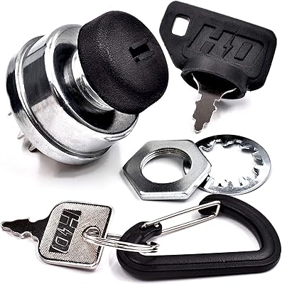 Interrupteur d'allumage de remplacement hd scag cheetah scz48v scz52v tiger cub stc48a stc48v stc52a smtc48 - mise à niveau de double protection supérieure - avec 2 clés et anneau gratuit. DIAYTAR COTE D'IVOIRE est une boutique en ligne généraliste qui propose plus de 300 000 références de produits, faisant d'elle un leader du marché ivoirien. Elle offre une large gamme de produits allant des électroniques aux vêtements en passant par les accessoires de maison. Les clients peuvent profiter d'une expérience d'achat en ligne sécurisée et fiable.