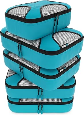 Ensemble de 5 cubes d'emballage shack - moyen/petit - organisateur de sac de voyage. Leader du commerce en ligne en Côte d'Ivoire, DIAYTAR COTE D'IVOIRE offre une expérience d'achat en ligne unique et pratique. Avec une gamme de produits très étendue, les clients peuvent trouver tout ce dont ils ont besoin sur une même plateforme. La boutique en ligne garantit également la sécurité et la fiabilité des transactions.