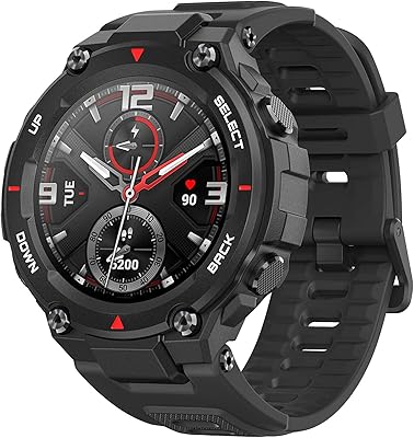 Montre intelligente amazfit t-rex, norme militaire certifiée, boîtier robuste, gps, autonomie de 20