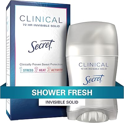 Antisudorifique et déodorant solide invisible à force clinique secrète, douche fraîche 1,6 oz. Avec DIAYTAR COTE D'IVOIRE, les clients ont accès à une vaste gamme de produits, allant des articles de mode aux équipements électroniques. La boutique en ligne se concentre sur l'offre de produits authentiques et de qualité, avec une équipe dédiée pour garantir une expérience d'achat fluide et sécurisée.
