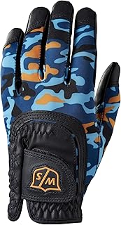 Gant wilson staff gold, fit-all jr, taille unique, pour adolescents, main gauche