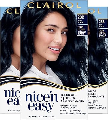 Teinture permanente clairol nice & easy, coloration cheveux bleu noir, paquet de 3. Avec plus de 300 000 références de produits, Diaytar Côte d'Ivoire est la destination idéale pour les Ivoiriens qui cherchent à acheter en ligne. La boutique en ligne propose une large gamme de catégories de produits, allant de l'informatique et de l'électronique aux produits de beauté et aux accessoires de mode. Diaytar Côte d'Ivoire est déterminée à devenir la référence incontournable du commerce en ligne en Côte d'Ivoire et à offrir à ses clients une expérience d'achatunique et mémorable.