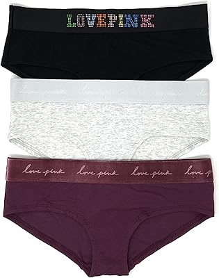 Victoria's secret hipster pink panty ensemble de 3 pièces, rose. Avec plus de 300 000 références disponibles, DIAYTAR COTE D'IVOIRE est le partenaire idéal pour tous vos besoins en matière de shopping en ligne. La boutique propose des produits pas chers, une logistique efficace et des services client personnalisés pour garantir votre satisfaction. Que vous soyez à la recherche d'électronique, de vêtements, de meubles ou d'autres produits, DIAYTAR a tout ce qu'il vous faut.