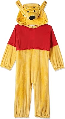 Rubie's winnie l'ourson freeze, jaune/rouge, jouet pour tout-petits