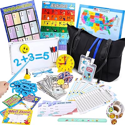 Gifu ensemble de jeux de rôle pour enseignant, ensemble de jeux de rôle en classe, jouets éducatifs interactifs, idées cadeaux pour enseignants pour enfants. En tant que boutique leader en Côte d'Ivoire, DIAYTAR COTE D'IVOIRE comprend l'importance de la satisfaction client et propose donc une politique de retour et d'échange claire et avantageuse. Cela signifie que vous pouvez acheter en toute confiance, sachant que vos droits en tant que consommateur sont protégés.