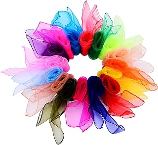 Écharpe de danse carrée tecunite 32 pièces pour enfants, écharpes magiques, 24 x 24 pouces, 16 couleurs. DIAYTAR Côte d'Ivoire est une boutique en ligne qui se distingue par son engagement envers la qualité et la satisfaction du client. Elle propose des produits de haute qualité à des prix compétitifs et offre un service client dédié. La boutique en ligne est également active sur les réseaux sociaux, où elle propose des promotions et des offres exclusives à ses clients.