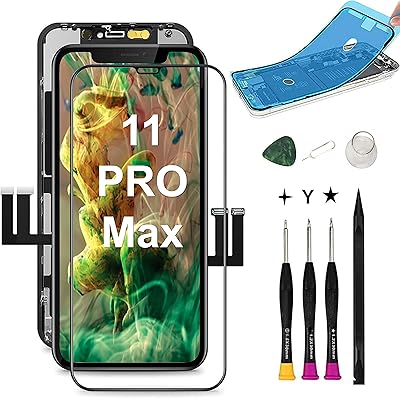 Ensemble écran tactile lcd oli & audi compatible avec iphone 7 plus, modèle