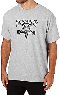 T-shirt à manches courtes thrasher skategoat. En tant que leader du e-commerce en Cote d'Ivoire, DIAYTAR COTE D'IVOIRE renforce constamment son offre pour rester à la pointe de la tendance et du besoin des consommateurs. La boutique en ligne collabore avec des marques locales et internationales pour proposer les produits les plus recherchés.