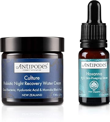 Culture antipodes crème d'eau récupérante de nuit probiotique 60 ml + mini sérum hosana offert, rose, 204 g. DIAYTAR COTE D'IVOIRE est une boutique en ligne qui propose une gamme étendue de produits, allant des produits alimentaires aux accessoires de mode. Avec son énorme catalogue de produits, la boutique s'est imposée comme le premier choix pour les consommateurs qui cherchent à acheter en ligne en Côte d'Ivoire. La boutique est facile à utiliser et propose des options de paiement variées.