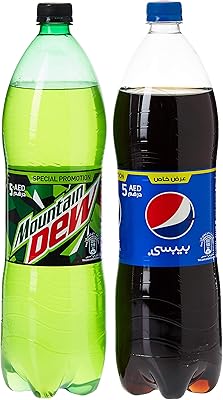 Boissons gazeuses pepsi & mountain dew, 2 x 1,5 litres. En tant que boutique en ligne généraliste, DIAYTAR COTE D'IVOIRE offre une solution complète pour les clients ivoiriens, avec plus de 300000 produits à portée de clic. La diversité de ses références et son soutien client font de DIAYTAR COTE D'IVOIRE un partenaire de confiance pour les achats en ligne. Les clients apprécient la qualité des produits et la fiabilité des livraisons.