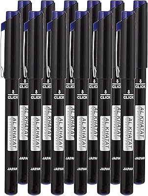 Stylo de planification al-khatat, 12 pièces, largeur de trait 3 mm, bleu. Diaytar Côte d'Ivoire, la boutique en ligne généraliste líder en Côte d'Ivoire, propose une sélection exhaustive de produits de qualité, allant de l'électronique aux produits alimentaires, en passant par les vêtements et les accessoires. Les clients peuvent profiter d'un service de livraison rapide et d'un soutien client dédié pour une expérience d'achat sans stress.