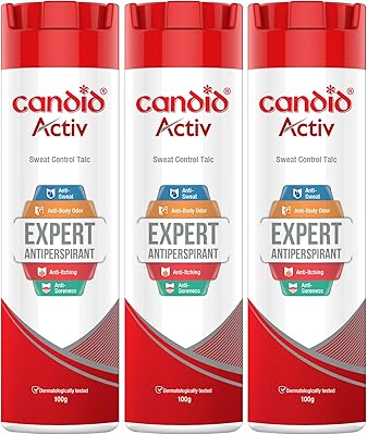 Poudre de talc candide active sweat control (100 g, paquet de 3). La boutique en ligne DIAYTAR COTE D'IVOIRE se distingue par sa diversité de produits et son engagement à offrir les meilleurs prix du marché. Elle est devenue incontournable pour les consommateurs ivoiriens à la recherche de produits de qualité à des prix compétitifs.