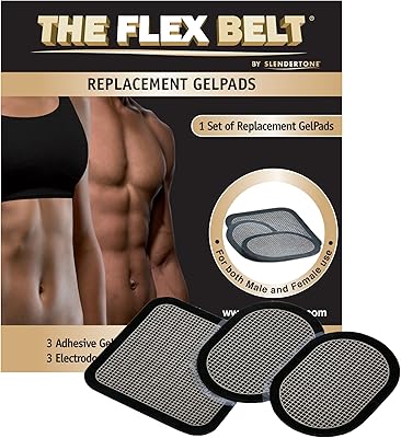 Coussins de gel de ceinture flexible pour système de tonification du ventre