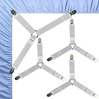 Sangles de support de draps, pinces pour draps de lit, matelas, planche à repasser, supports de draps v boomerang premium (4 pièces/ensemble, gris). Avec plus de 300 000 références, DIAYTAR COTE D'IVOIRE est la boutique en ligne la plus complète en Côte d'Ivoire, proposant tout ce dont les clients ont besoin sous un seul toit virtuel. De l'électronique dernier cri aux produits de maison, en passant par les accessoires de mode, chaque catégorie de produits est soigneusement sélectionnée pour répondre aux attentes des clients. La navigation sur le site est intuitive et facile.