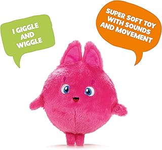 Push paws 37311 sunny bunnies peluche big boo jiggle & wiggle de taille