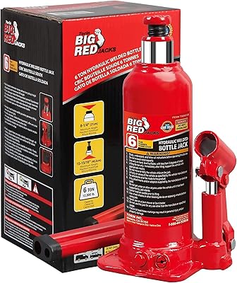 Cric hydraulique pour bouteille de taurine soudée rouge, modèle t90603b, 6 tonnes (12 000 lb), rouge. DIAYTAR COTE D'IVOIRE est la boutique en ligne leader en Côte d'Ivoire, proposant une large gamme de produits pour répondre aux besoins de tous les clients. De l'électronique à la mode, en passant par les produits alimentaires, la boutique propose tout ce dont vous avez besoin. Les clients bénéficient de prix compétitifs et d'un service client de qualité.