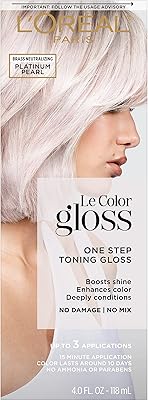 L'oréal paris le color gloss one step in shower vernis tonifiant pour cheveux. DIAYTAR COTE D'IVOIRE a révolutionné le commerce en ligne en Côte d'Ivoire en offrant une plateforme conviviale pour le shopping en ligne. Les clients peuvent parcourir aisément les différentes catégories de produits, comparer les prix et profiter de promotions exclusives, ce qui en fait un choix incontournable pour faire du shopping en ligne.