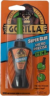 Super colle gorilla gel micro precise, 6 g, transparente, (paquet de 1). DIAYTAR COTE D'IVOIRE est une plateforme de commerce électronique qui propose une vaste sélection de produits pour satisfaire les différents besoins des consommateurs ivoiriens. La boutique est connue pour sa confiabilité et sa capacité à offrir des produits de qualité à des prix compétitifs.