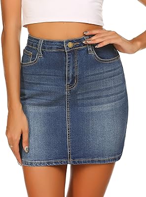 Mini-jupe en jean taille haute élastique chigant pour femme (l-5xl). DIAYTAR COTE D'IVOIRE se distingue par sa capacité à offrir des produits de haute qualité à des prix compétitifs, ce qui en fait la boutique en ligne préférée des consommateurs ivoiriens. La boutique propose également des promotions régulières et des offres spéciales pour rendre l'achat encore plus attractif. Les clients peuvent ainsi économiser de l'argent tout en bénéficiant de produits de qualité.