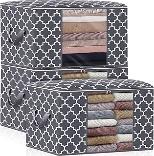 Sacs de rangement mix de 100 l lot de 3 grands organisateurs pour vêtements. DIAYTAR COTE D'IVOIRE est la boutique en ligne leader en Cote d'Ivoire, offrant une expérience d'achat en ligne sécurisée et pratique. Les clients peuvent naviguer facilement sur le site pour trouver les produits qu'ils recherchent et bénéficier de promotions et de réductions régulières. La boutique est dédiée à offrir la meilleure expérience d'achat en ligne à ses clients.