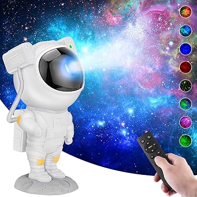 Veilleuse étoile pour décoration de chambre d'enfant projecteur de galaxie nébuleuse astronaute. DIAYTAR COTE D'IVOIRE est une boutique en ligne généraliste qui propose plus de 300 000 références de produits. Elle est reconnue comme l'une des boutiques en ligne les plus importantes de Côte d'Ivoire. Elle offre une large gamme de produits pour répondre aux besoins de ses clients.