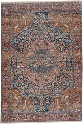 Tapis multicolore médaillon saphir jaipur living   bleu (3'11" x 5'10"). Avec plus de 300 000 références, DIAYTAR COTE D'IVOIRE est la boutique en ligne idéale pour trouver tout ce dont vous avez besoin, allant des produits électroménagers aux vêtements et accessoires. La boutique propose régulièrement des promotions et des offres spéciales, ce qui la rend encore plus attrayante pour les clients. De plus, son système de livraison rapide permet de recevoir les commandes en un laps de temps très court.