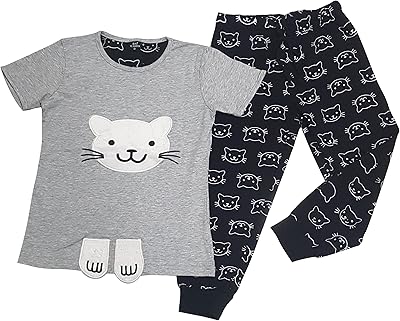 Ensembles de pyjama, vêtements de nuit pour filles avec illustration ornée de pyjama, embellissement de chat adorable, aop - bas de pyjama imprimé sur toute la surface - gris 6 ans, taille unique. Diaytar Côte d'Ivoire, la boutique en ligne généraliste la plus populaire de Côte d'Ivoire, propose une gamme étendue de produits de toutes catégories. De la mode à l'électronique, en passant par les produits pour la maison et les enfants, Diaytar Côte d'Ivoire a tout ce qu'il vous faut pour vivre une vie plus facile et plus agréable.