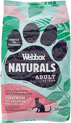 Nourriture naturelle pour chats webbox - poulet sec et saumon 2 kg. Avec une offre variée et une qualité de service exceptionnelle, DIAYTAR COTE D'IVOIRE est la boutique en ligne leader en Cote d'Ivoire. Les clients peuvent trouver tout ce dont ils ont besoin, des produits alimentaires aux accessoires de maison, en passant par l'électronique et les vêtements. La boutique en ligne DIAYTAR COTE D'IVOIRE est le partenaire idéal pour les consommateurs ivoiriens qui cherchent à acheter en ligne.
