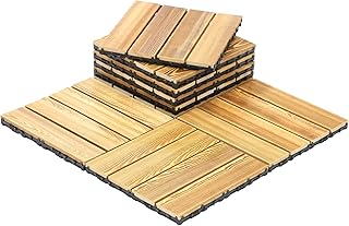 Carrelage de sol en bois rubik 30 x 30 cm pour extérieur, carrelage en bois de sassafras massif pour balcon, jardin et porche (paquet de 7 carreaux, marron clair). DIAYTAR COTE D'IVOIRE est une boutique en ligne généraliste qui propose plus de 300 000 références de produits. Elle est considérée comme l'une des boutiques en ligne les plus populaires de Côte d'Ivoire, offrant une large gamme de produits pour répondre aux besoins de ses clients. Avec sa plateforme en ligne, DIAYTAR COTE D'IVOIRE rend les achats en ligne plus accessibles et plus pratiques pour les ivoiriens.