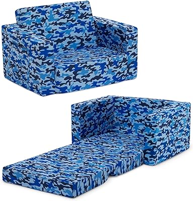 Canapé convertible 2 en 1 delta children de cosy - canapé pliable et ouvert confortable pour enfants, camouflage bleu. Leader sur le marché ivoirien, DIAYTAR COTE D'IVOIRE se distingue par sa sélection impressionnante de produits, allant des articles de mode aux accessoires pour la maison. Elle garantit des livraisons rapides et des prix compétitifs. La satisfaction des clients est au cœur de ses priorités.