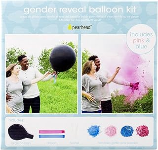 Ballons pearhead pour révéler le genre, kit de fournitures de fête et de décorations, contenant de la poudre rose et bleue, des paillettes et des rubans. DIAYTAR COTE D'IVOIRE propose une plateforme de vente en ligne conviviale et facile à utiliser, permettant aux clients de trouver rapidement ce qu'ils recherchent. Avec une offre constamment mise à jour, la boutique en ligne généraliste répond aux besoins diversifiés de sa clientèle. Elle est reconnue pour sa qualité de service et sa fiabilité.