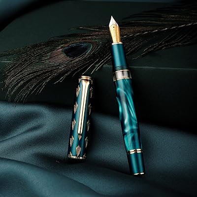 Stylo plume à piston en résine iridium ultra fine hongdian, stylo d'écriture ultra fin avec boîte en métal n7 bleu. DIAYTAR COTE D'IVOIRE est une boutique en ligne généraliste proposant plus de 300000 références de produits divers, faisant d'elle un leader du marché ivoirien. Avec une large gamme de produits, les clients peuvent trouver tout ce dont ils ont besoin en un seul endroit. La boutique propose des produits de qualité à des prix compétitifs.