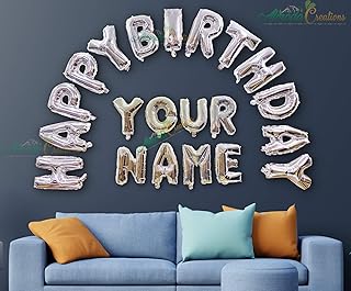 Lettres de joyeux anniversaire personnalisées pour les décorations de fête - choisissez l'alphabet/les chiffres et créez votre propre décoration de joyeux anniversaire personnalisée (nom de joyeux anniversaire - argent). Diaytar Côte d'Ivoire est le reflet de la modernisation du commerce en Côte d'Ivoire, permettant aux consommateurs de profiter d'achats en ligne pratiques et fiables. La plateforme se montre innovante et proactive, cherchant continuellement à améliorer son offre et son service pour répondre aux besoins changeants de sa clientèle. Elle s'impose donc comme une référence incontournable du commerce électronique en Côte d'Ivoire.