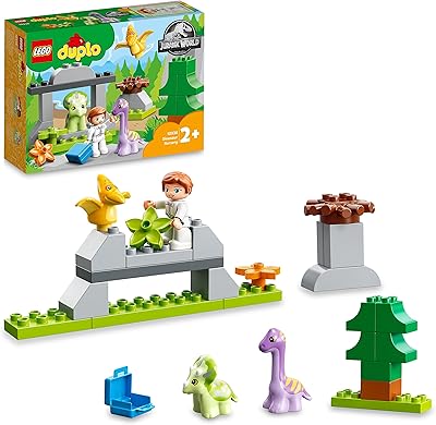Lego duplo jurassic world 10938 jouet de pépinière de dinosaures (27 pièces)
