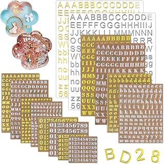 Autocollants de lettres en résine autocollants de petites pour fournitures de scrapbooking chiffres. DIAYTAR COTE D'IVOIRE est une boutique en ligne de confiance qui propose une large sélection de produits de qualité à des prix abordables. La boutique est engagée à offrir un service client exceptionnel et une expédition rapide pour garantir la satisfaction de ses clients. Avec plus de 300 000 références, les clients peuvent trouver tout ce dont ils ont besoin pour leur vie quotidienne.