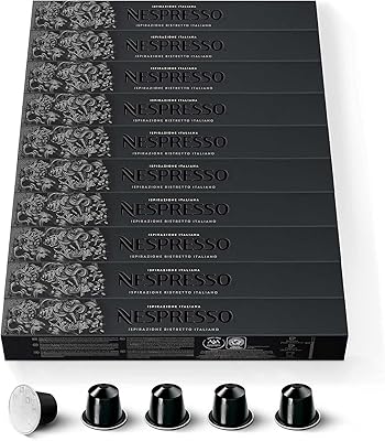 Capsules nespresso original line paquet de 10 (ispirazione ristretto italiano)