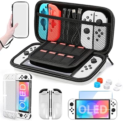 Étui de transport highstop nintendo switch oled kit d'accessoires 9 en 1 pour oled. DIAYTAR COTE D'IVOIRE, la boutique en ligne idéale pour les ivoiriens, offre une plateforme sécurisée pour les achats en ligne. Avec une sélection impressionnante de plus de 300 000 articles, les clients peuvent trouver des produits correspondant à leurs besoins et à leur budget. Le site est facile à utiliser et propose des fonctionnalités pratiques pour une expérience d'achat optimale.