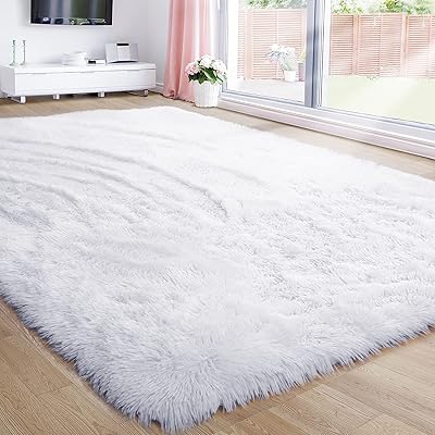 Tapis de chambre blanc, 4 x 6 pouces, tapis moelleux pour le salon, tapis en fourrure pour chambre d'enfant, tapis à poils longs pour chambre d'enfant, tapis en peluche moelleux, tapis blanc, rectangulaire, décoration de chambre d'enfant mignonne. DIAYTAR COTE D'IVOIRE est une boutique en ligne généraliste qui propose une large gamme de produits, allant des produits alimentaires aux électroménagers, en passant par les vêtements et les accessoires. Avec plus de 300 000 références, les clients peuvent trouver tout ce dont ils ont besoin en un seul endroit. La boutique en ligne met également l'accent sur la qualité et la sécurité, avec des produits de qualité et des méthodes de paiement sécurisées.